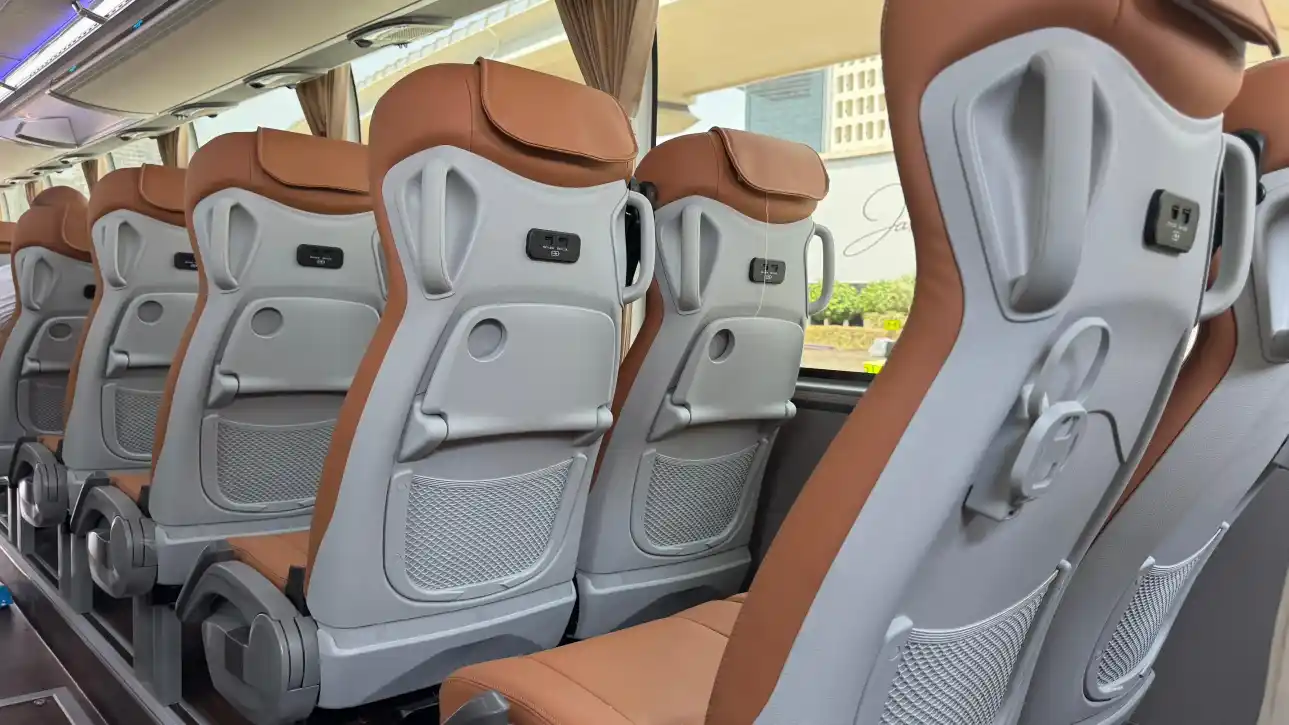 hire a bus in dubai with luxury interiors